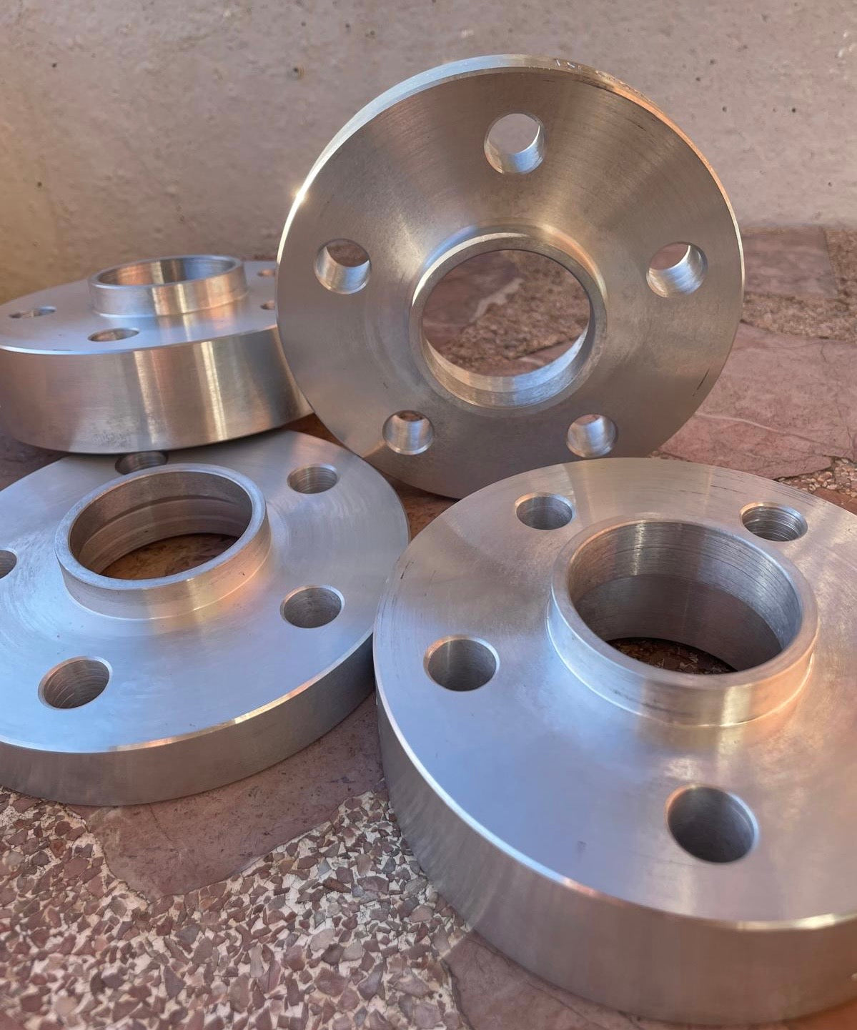 Separadores de Rueda a Medida 5 Tornillos | Doble Centraje de Aluminio – Pack 2 Unidades