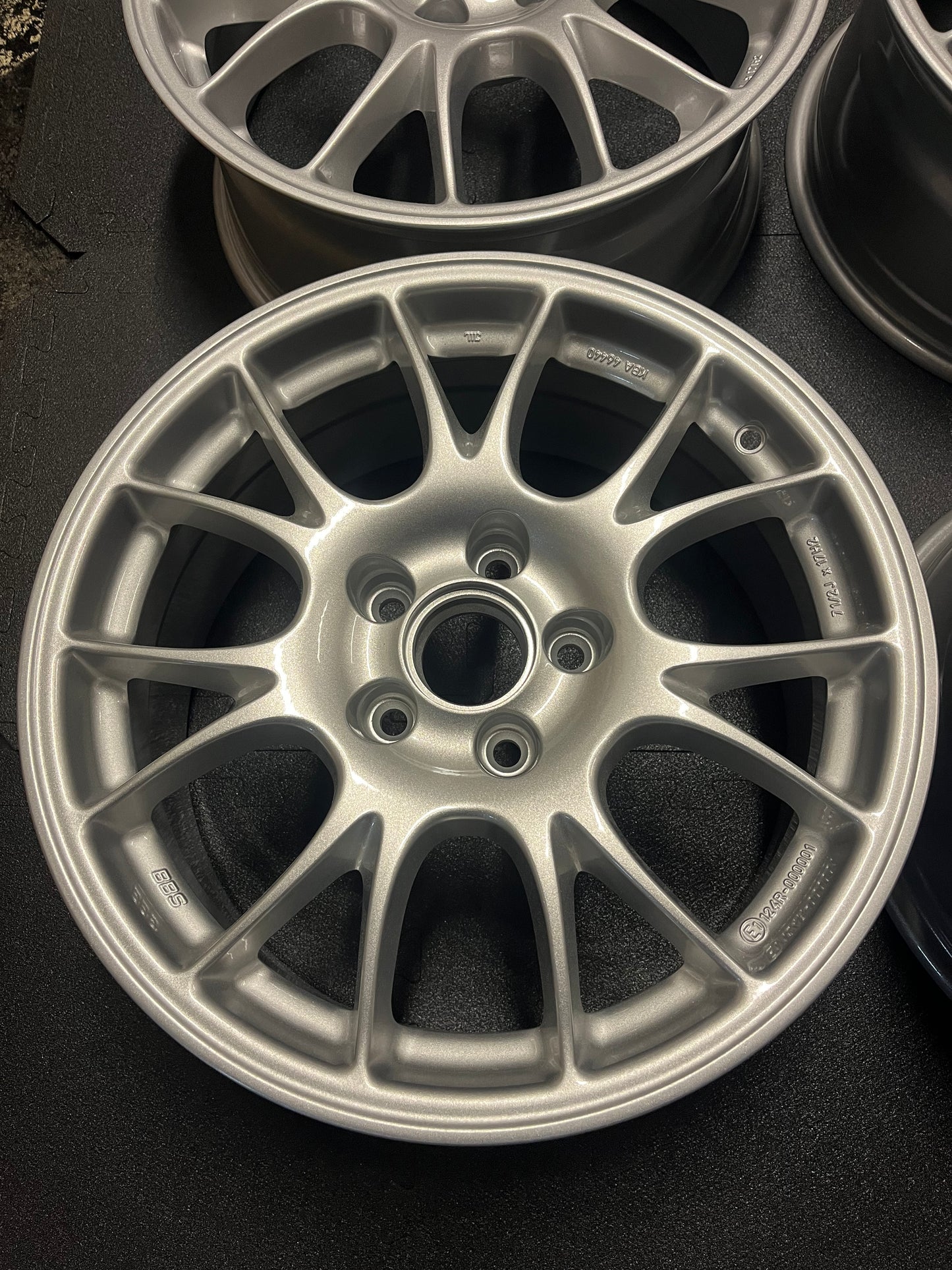 Llantas BBS CK 17" 5x112 – Deportivas, Aluminio, Compatibles con Audi, VW y más